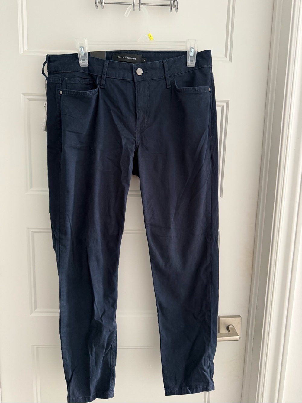 💕2/$50💕 Calvin Klein Jeans NWT Navy Ankle Skinny Pants Size 12